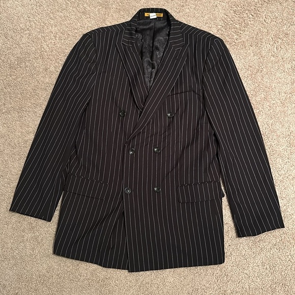 Alberto Nardoni Other - Alberto Nardoni Pinstripe Black White Sports Coat Blazer